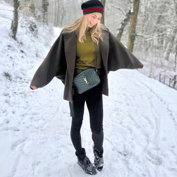 Zara Wool Blend Short Coat - Picture 7 of 16